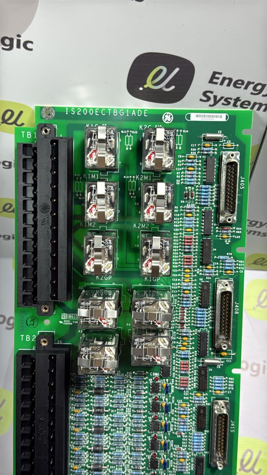 IS200ECTBG1ADE EX2100 Exciter Contact Terminal Board — photo 2